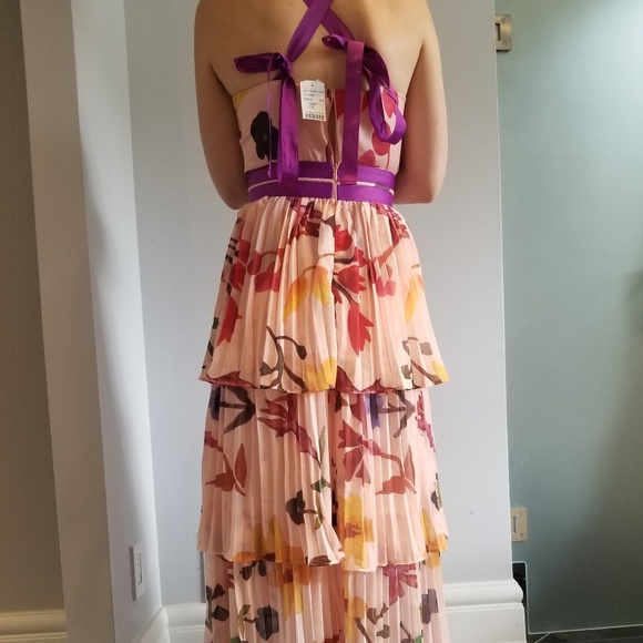 Colorful ankle length  Mendocino dress - Picture 6 of 6